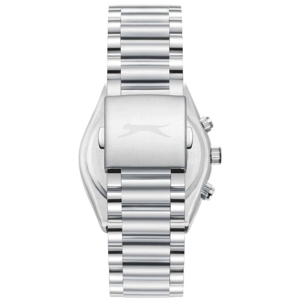 Slazenger Classic Chronograph Deep Blue Dial Silver Watch - SL.09.2484.2.02