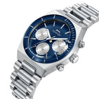 Slazenger Classic Chronograph Deep Blue Dial Silver Watch - SL.09.2484.2.02