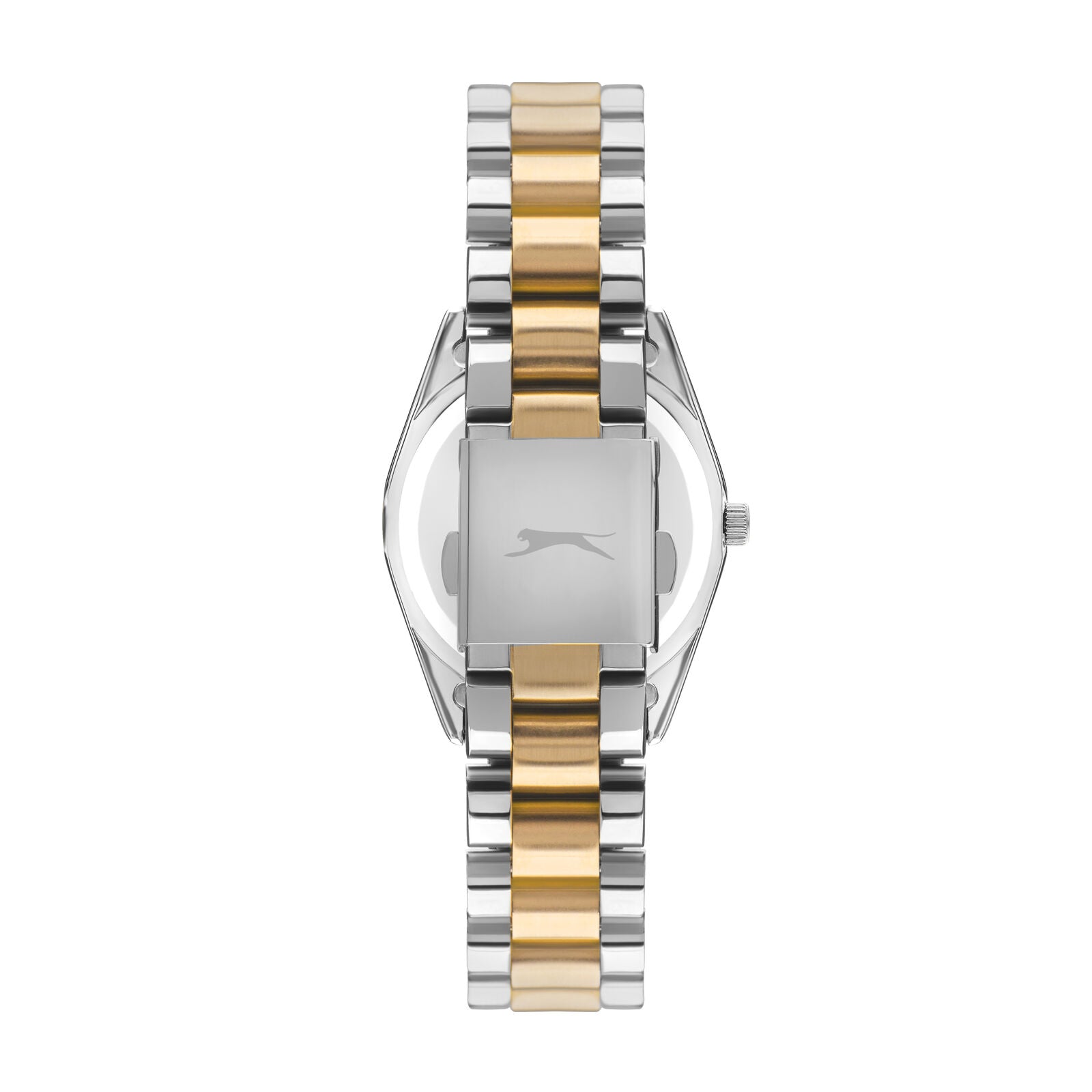 Slazenger Fashion Multifunction Green Dial Two Tone Watch - Sl.09.2063.4.07