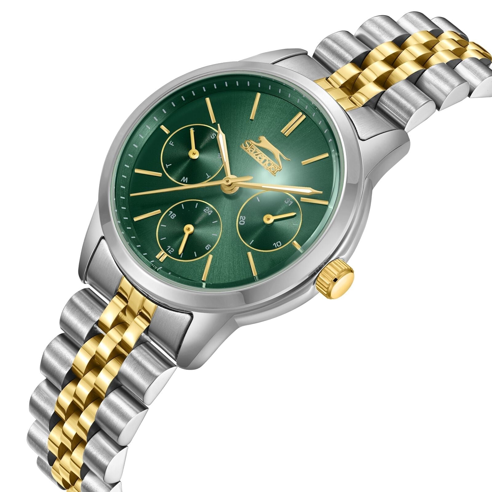 Slazenger Sport Multifunction Green Dial Two Tone Watch - SL.09.2336.4.04 Secondary image