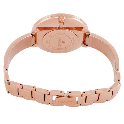 Swarovski Attract 32mm Silver Dial Rose Gold-Tone Women's Watch 5642221