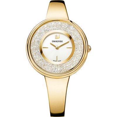Swarovski Crystalline Pure 850 Crystals Gold Dial Gold Tone Women's Watch 5269253 Main image