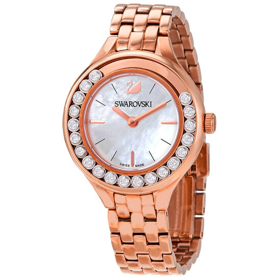 Swarovski Lovely Crystals Mini White Ivory Dial Rose Gold Women's Watch 5261496 Secondary image