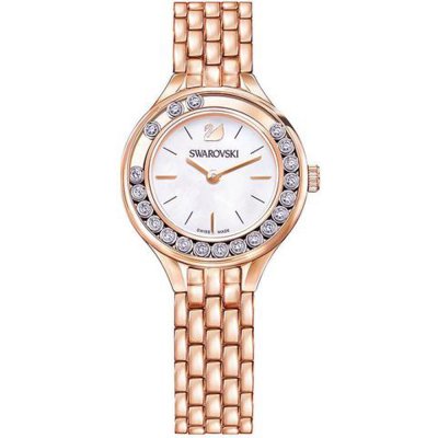 Swarovski Lovely Crystals Mini White Ivory Dial Rose Gold Women's Watch 5261496 Main image