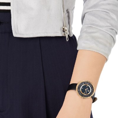 Swarovski Graceful Lady Floating Crystals White Dial Rose Gold Tone Women's Watch 5275043 Secondary image