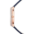 Swarovski Crystal Frost Quartz Blue Sunray Dial Women's Watch 5484061