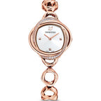 Swarovski Cosmopolitan Crystal Index White Dial Rose Gold Tone Women's Watch 5547626