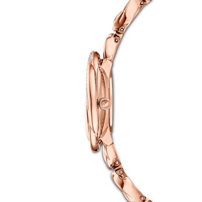 Swarovski Cosmopolitan Crystal Index White Dial Rose Gold Tone Women's Watch 5547626