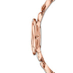 Swarovski Cosmopolitan Crystal Index White Dial Rose Gold Tone Women's Watch 5547626