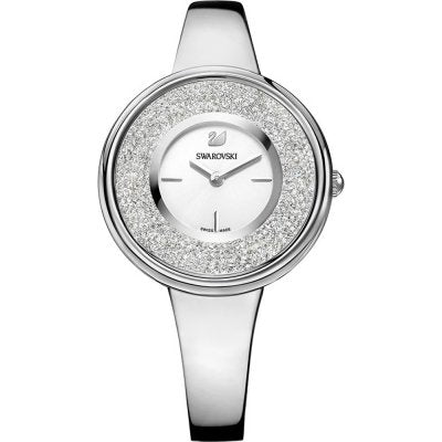 Swarovski Crystalline Pure 850 Crystals Silver Dial Silver Steel Women's Watch 5269256 Hoofdafbeelding