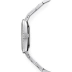 Swarovski Crystal Rose Sparkling Micro-Pave Blue Dial Silver Steel Women's Watch 5517790