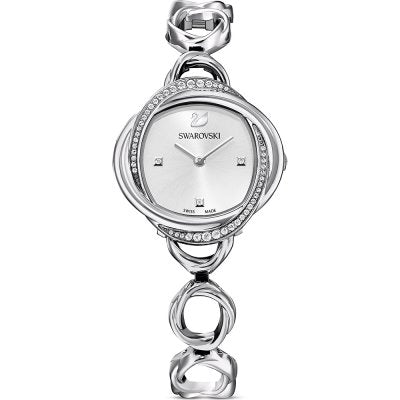 Swarovski Cosmopolitan Crystal Index White Dial Silver Steel Women's Watch 5547622 Main image