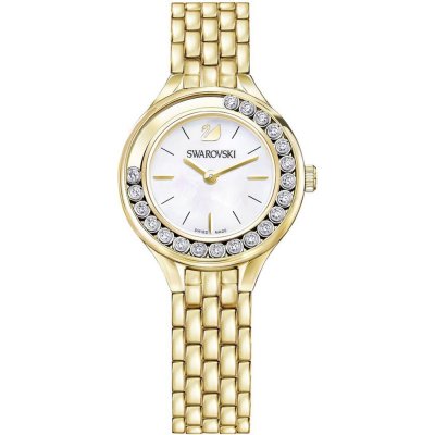 Swarovski Crystalline Pure 850 Crystals White Dial Gold Tone Women's Watch 5242895 Main image