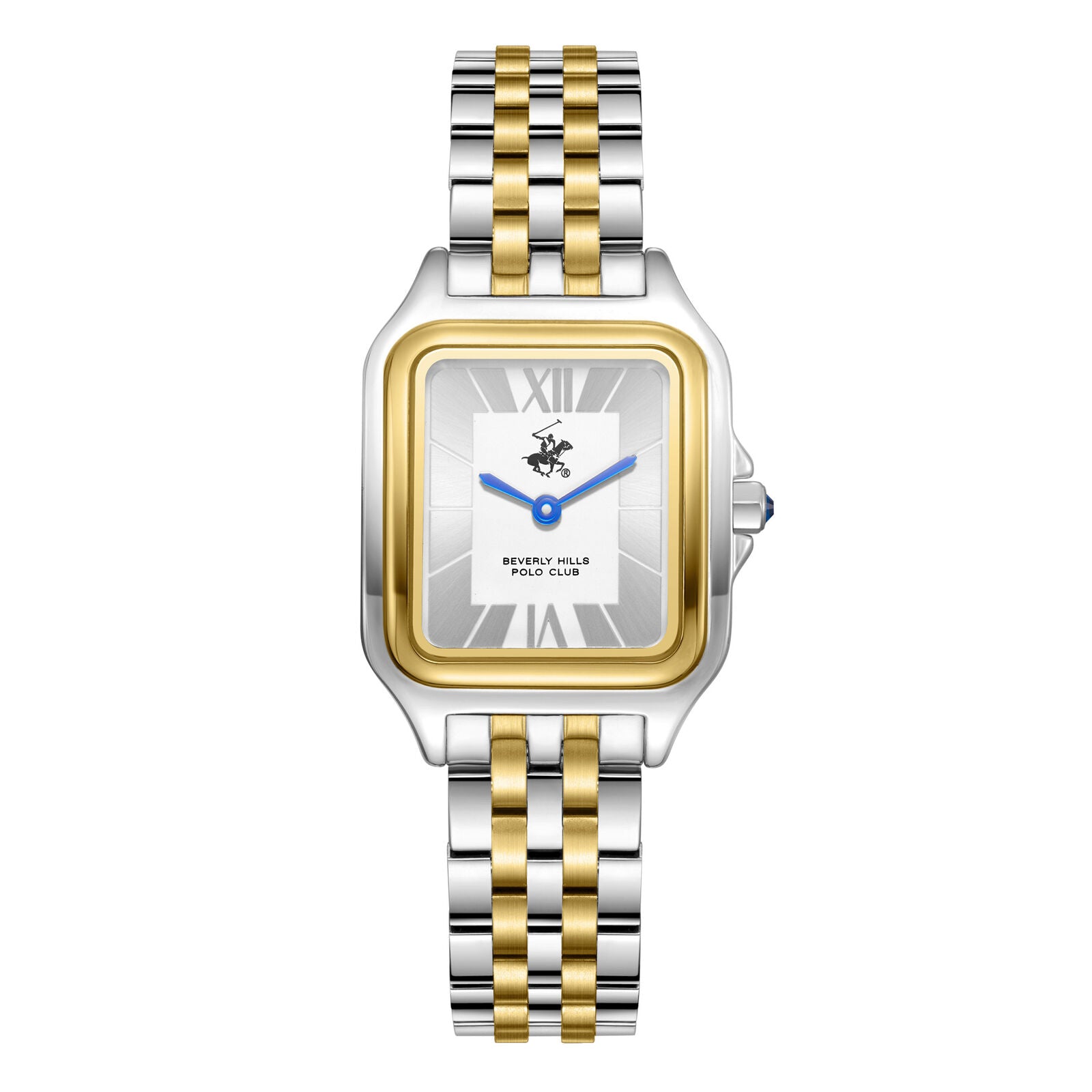 Beverly Hills Polo Club Blue Steel Two-Tone Watch BP3850C.230 Hoofdafbeelding