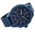 Tommy Hilfiger Gavin Chronograph Blue Mesh Men's Watch - 1791471