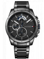 Tommy Hilfiger Cool Sports Gun Stainless Steel Men's Watch 1791347