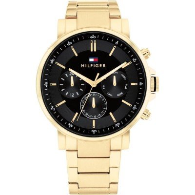 Tommy Hilfiger Gold Men's Watch - 1710589 Hoofdafbeelding