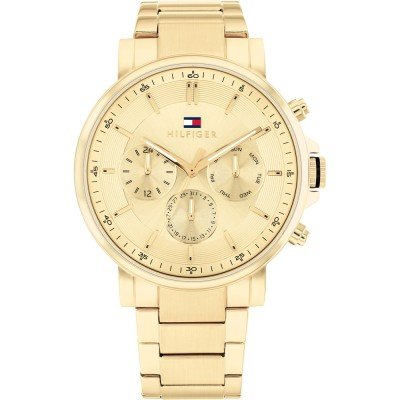 Tommy Hilfiger Gold Men's Watch - 1710611 Hoofdafbeelding