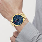 Tommy Hilfiger Sullivan Gold Blue Watch 1791880