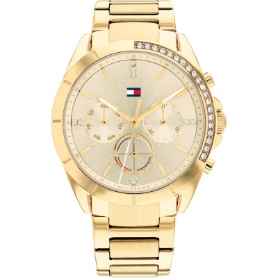 Tommy Hilfiger Kennedy Gold Champagne Watch 1782385