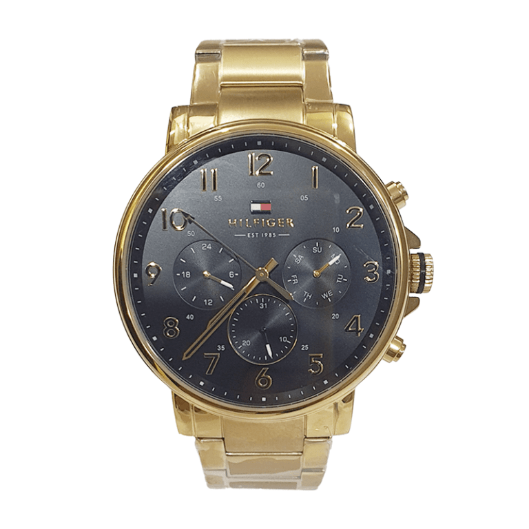 Tommy Hilfiger Gold Wrist Men's Watch 1791978 Hoofdafbeelding