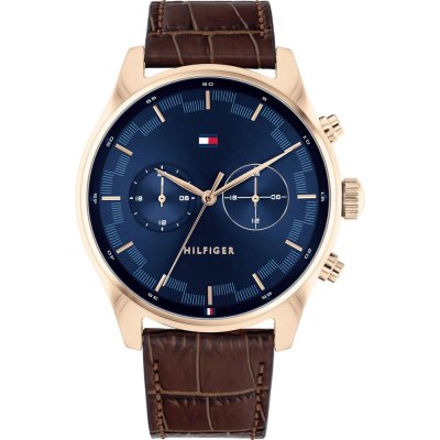 Tommy Hilfiger Daniel Silver Blue Watch 1710423