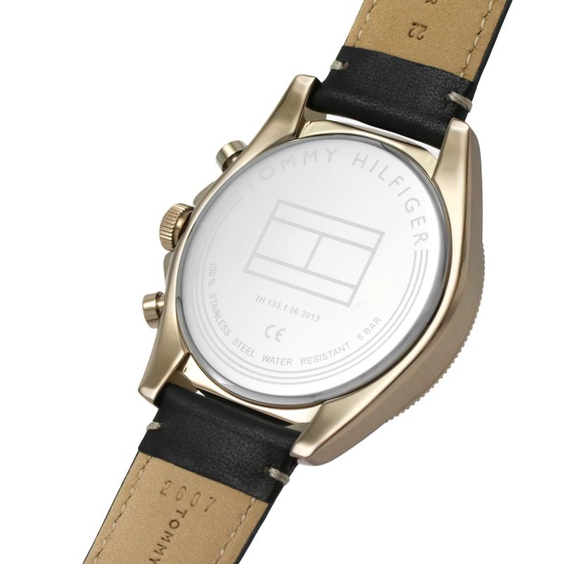 Tommy Hilfiger Parker Black Brown Watch 1791836