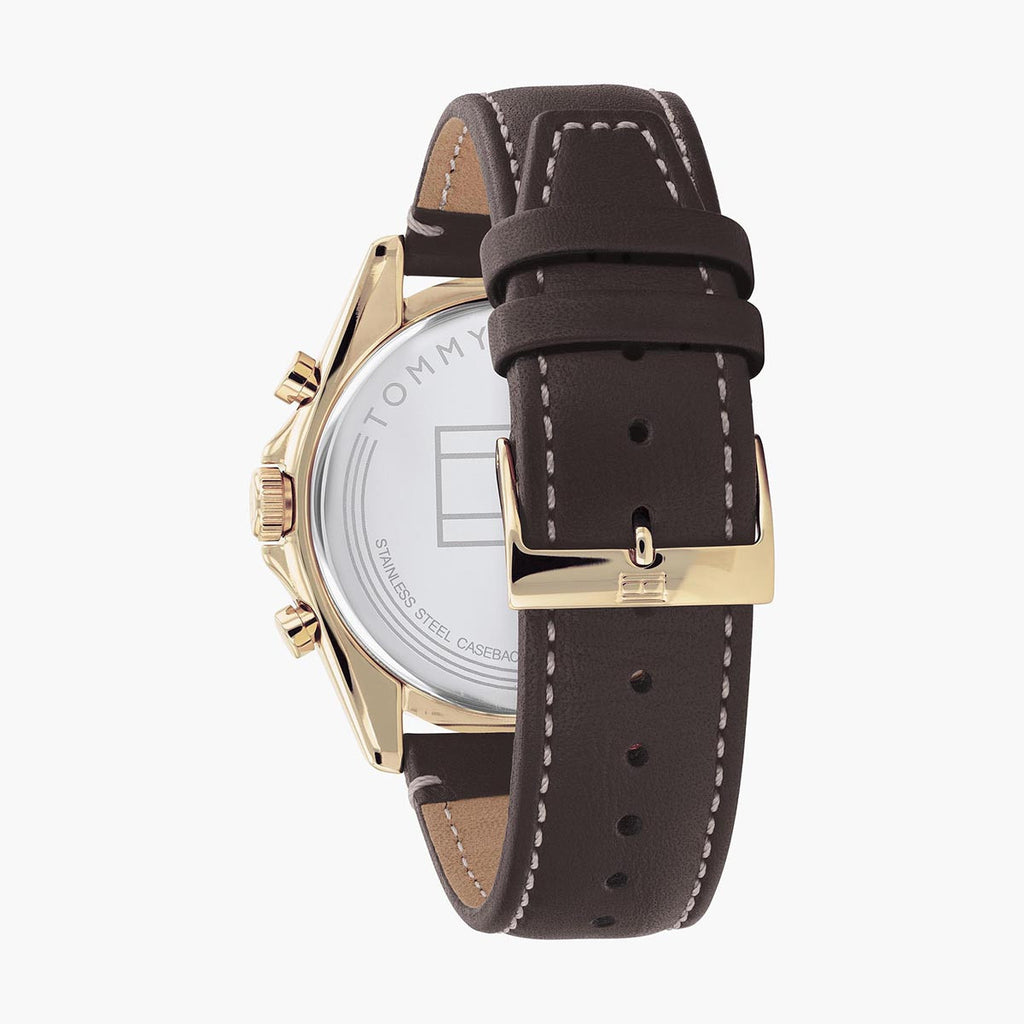 Tommy Hilfiger Parker Black Brown Watch 1791836