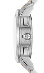 Tory Burch Chronograph Two-Tone Bracelet Women's Watch TBW1052