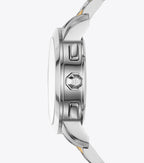 Tory Burch Classic Chronograph Two-Tone Watch Women's Watch TBW1034