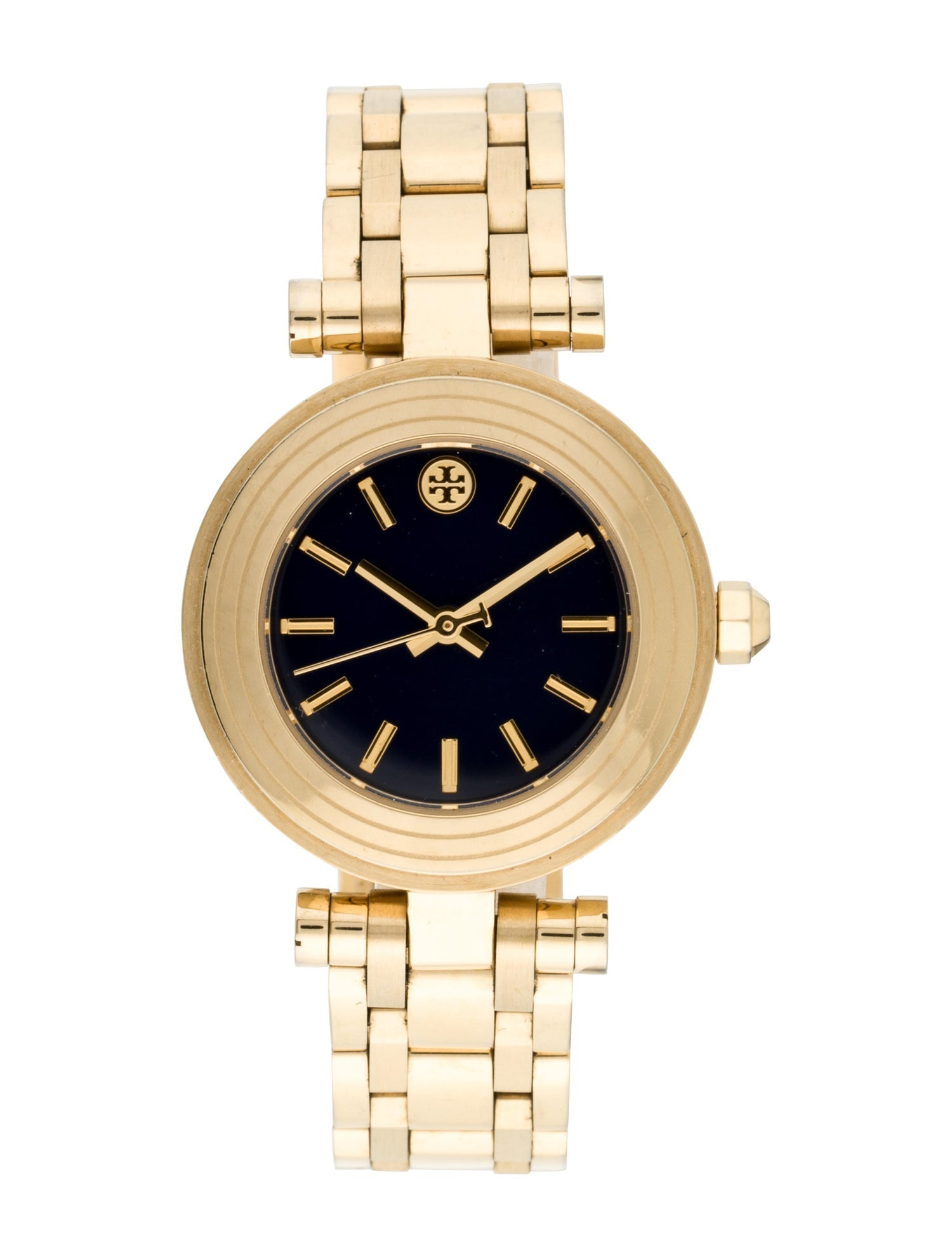 Tory Burch Classic T Watch Gold-Tone Metal Women's Watch TBW9010 Hoofdafbeelding