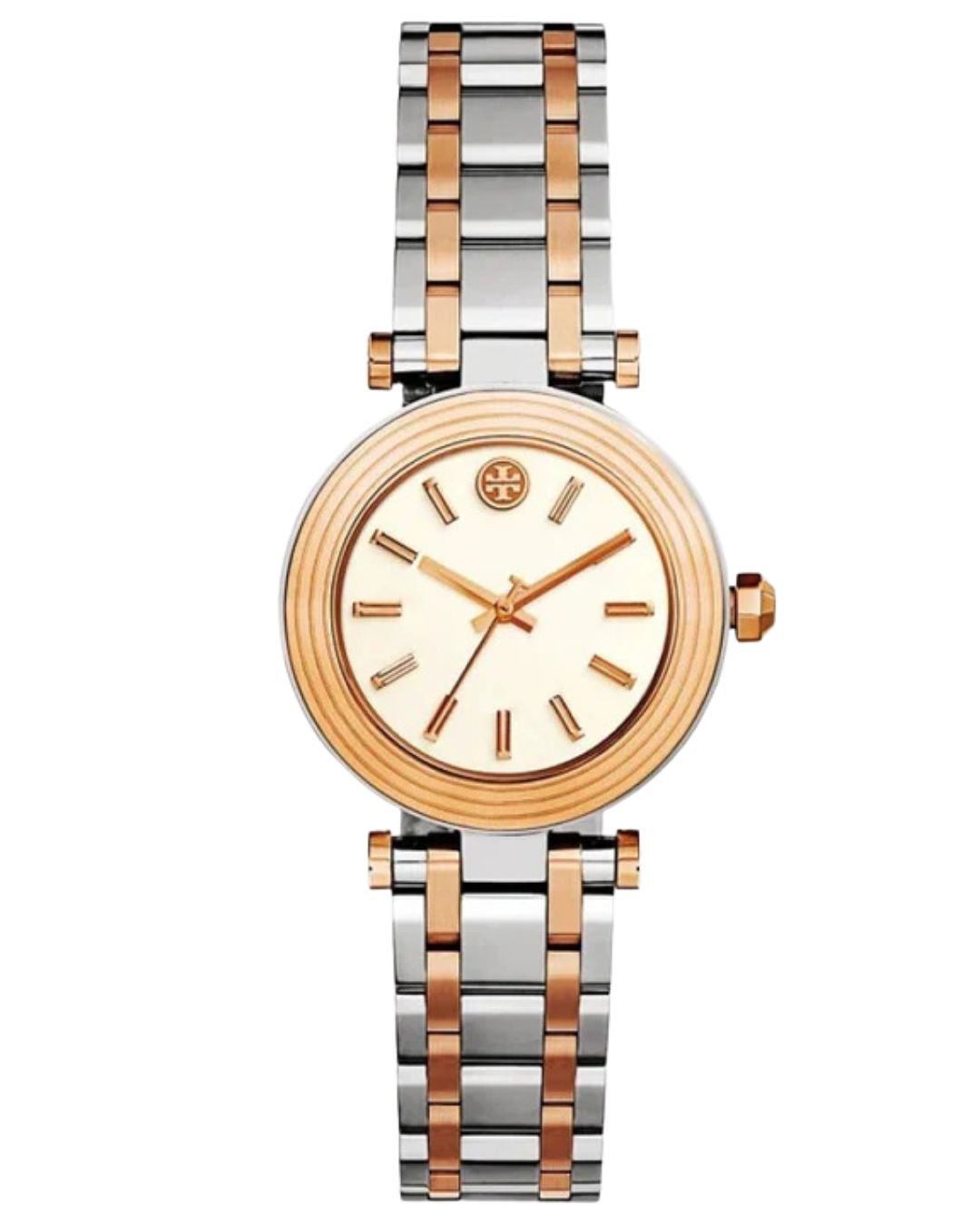 Tory Burch Classic T Watch Two Tone Women's Watch TBW9011 Hoofdafbeelding