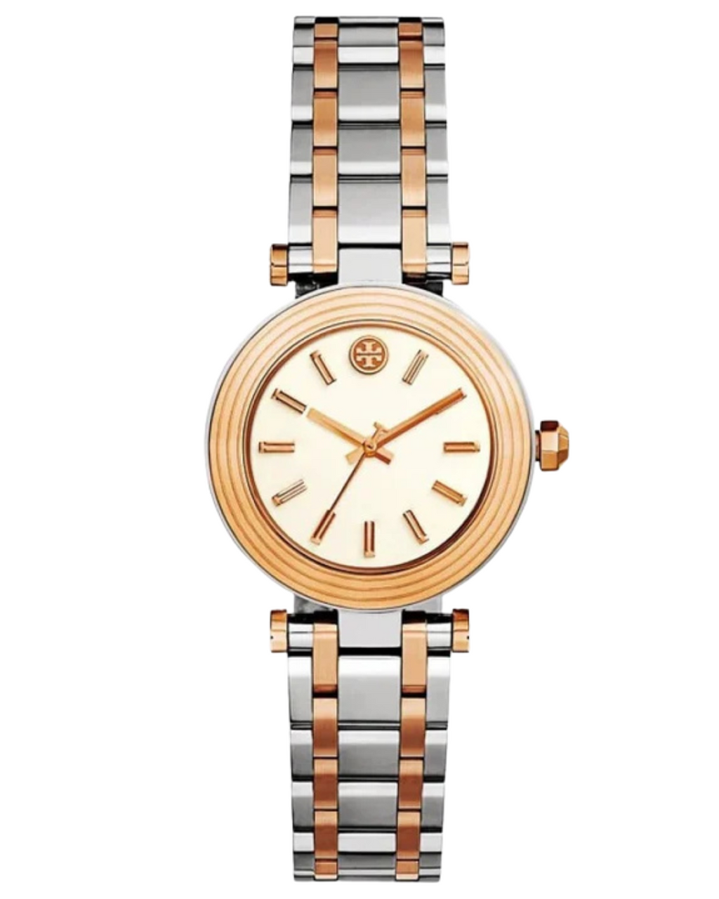 Tory Burch Classic T Watch Two Tone Women's Watch TBW9011