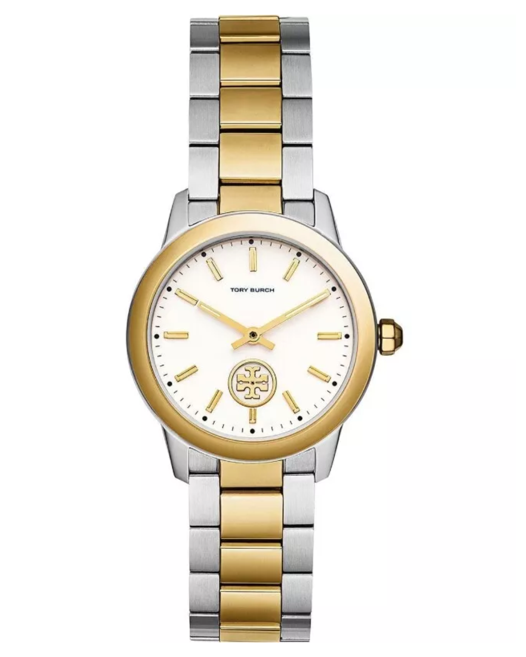 Tory Burch Collins Petite Yellow Gold-Tone and Stainless Steel Women's Watch TBW1306 Hoofdafbeelding