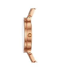 Tory Burch Reva Rose Gold-Tone Stainless Steel Bracelet Watch Women's Watch TBW4028 Secundaire afbeelding