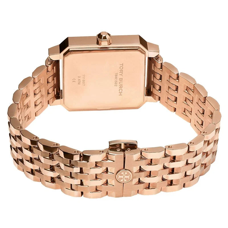 Tory Burch Robinson Rose Gold Stainless Steel Strap Ladies Watches TBW1502 Women's Watch TBW1502 Secundaire afbeelding