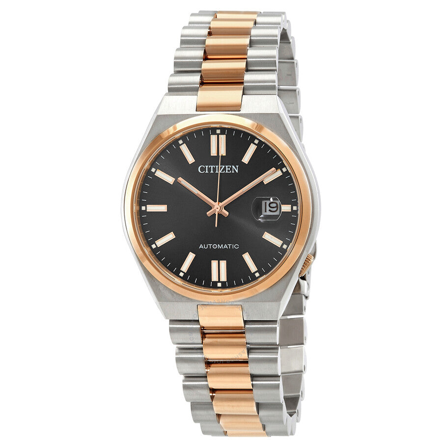 Citizen Tsuyosa Automatic 40mm Black Dial Two-Tone Stainless Steel Men’s Watch – NJ0154-80H Main image
