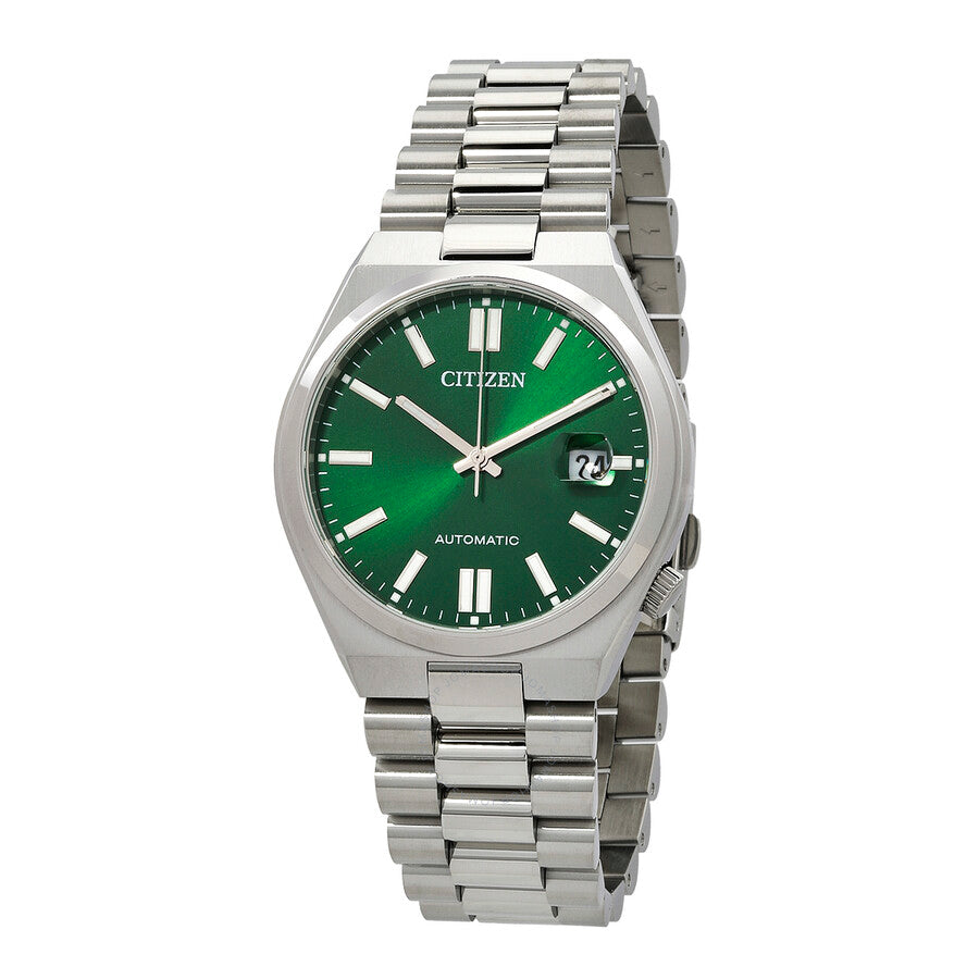 Citizen Tsuyosa Automatic 40mm Green Dial Stainless Steel Men’s Watch – NJ0150-81X