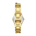 Lee Cooper Classic White MOP Dial Gold Link Bracelet Watch - LC08291.120