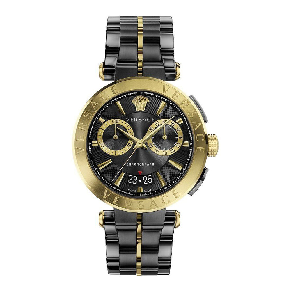 Versace Aion Black Chronograph Men's Watch - VE1D01620 Main image