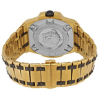 Versace Chain Reaction Quartz Black Dial Men's Watch VEDY00619