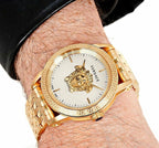 Versace Empire White Gold Stainless Steel Men's Watch VERD00318