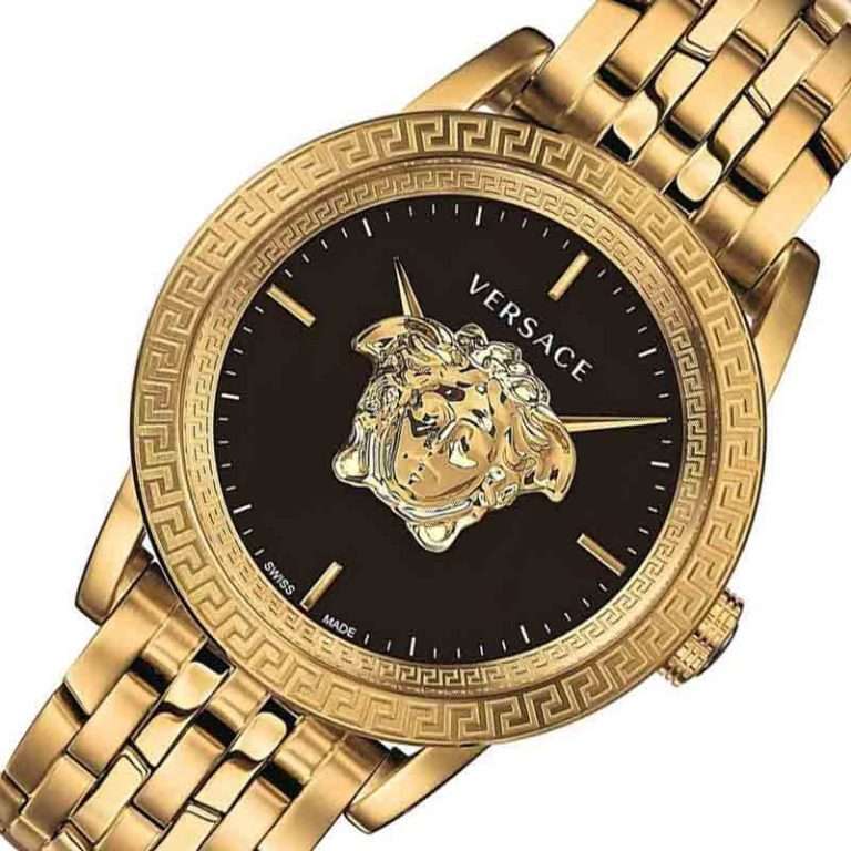 Versace Palazzo Empire Herenhorloge met Zwarte Wijzerplaat - VERD00818 Secundaire afbeelding