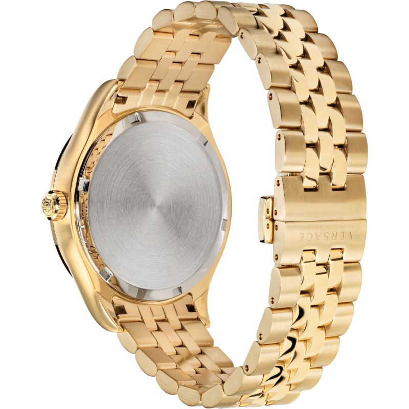 Versace Hellenyium Silver Dial All gold Swiss Movt Date Watch - VEVK00720 Secondary image