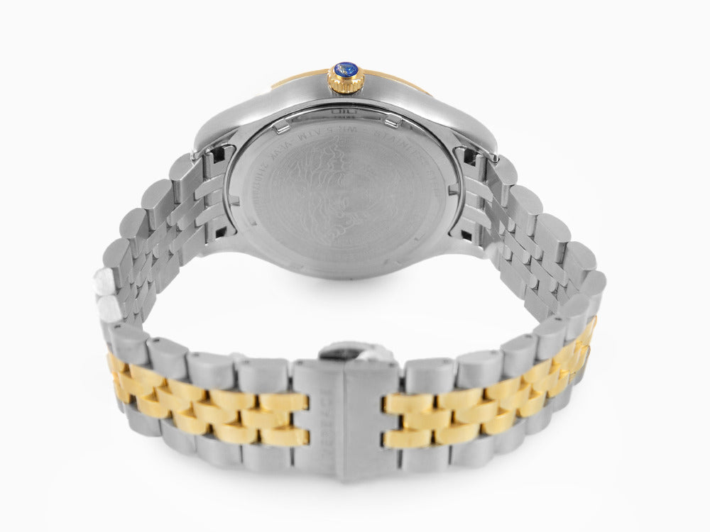 Versace Hellenyium Two-Tone Blue Dial Men's Watch - VEVK00520