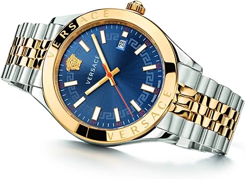 Versace Hellenyium Two-Tone Blue Dial Men's Watch - VEVK00520 Secondary image