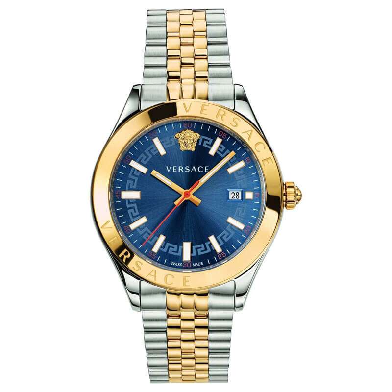 Versace Hellenyium Two-Tone Blue Dial Men's Watch - VEVK00520 Main image