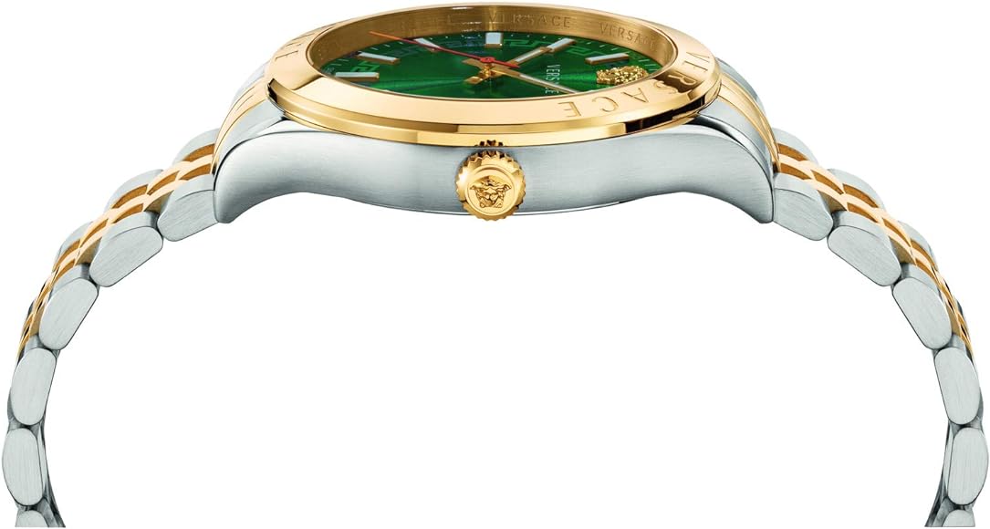 Versace Hellenyium Two-Tone Green Dial Men's Watch VEVK00620 Secondary image