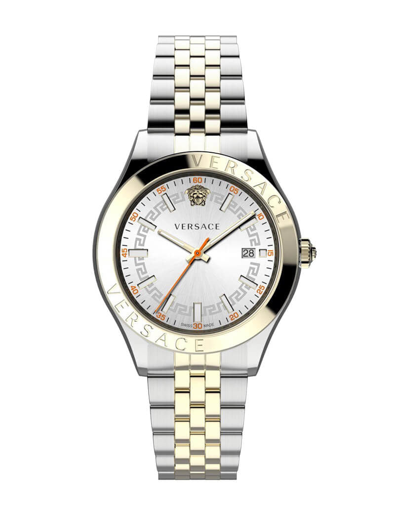 Versace Hellenyium Two-Tone Swiss Movement Date Watch - VEVK01121 Hoofdafbeelding