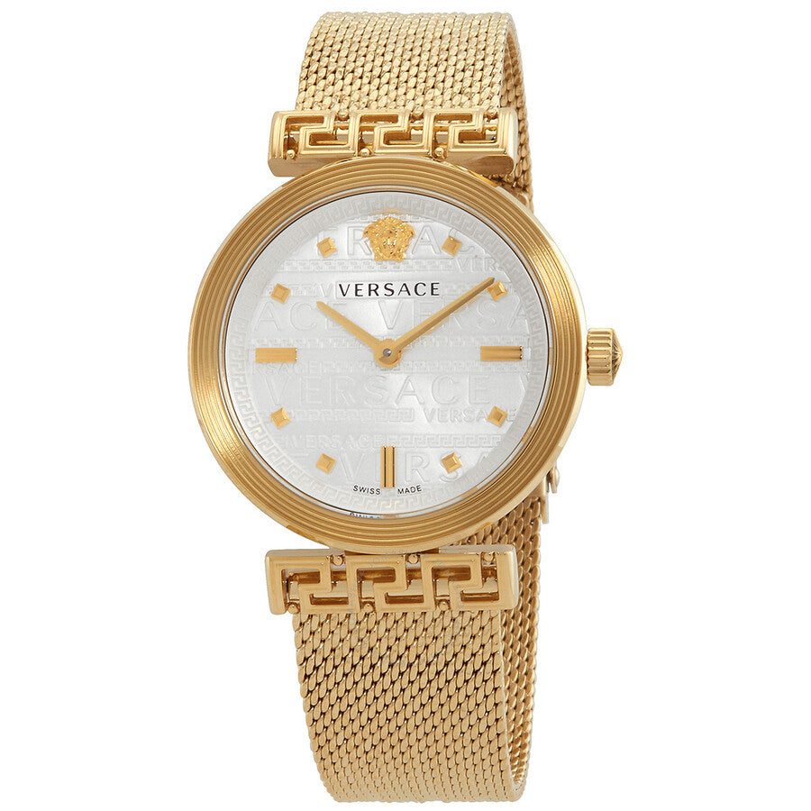 Versace Meander Quartz Silver Dial Women's Watch - VELW00820 Hoofdafbeelding